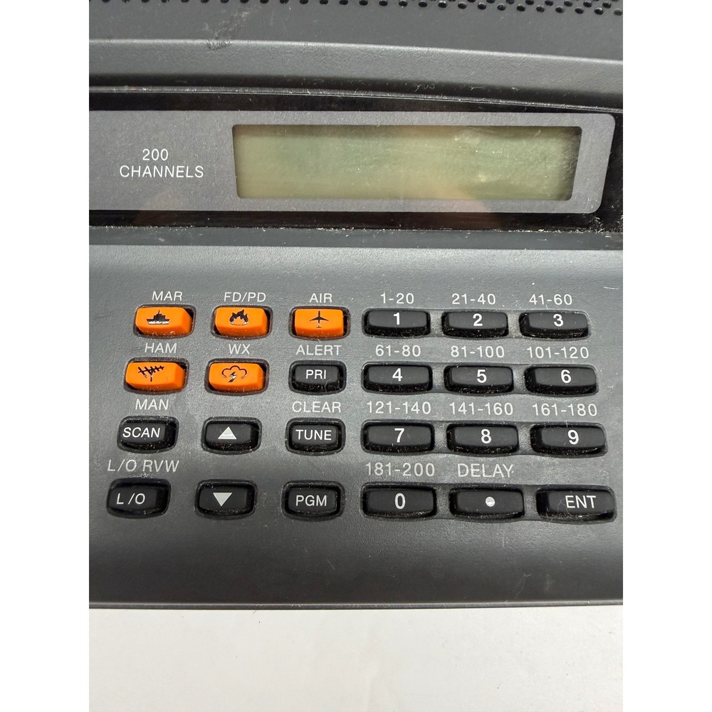 RadioShack PRO-2018 200 Channel Desktop Scanner Weather Alert Radio 20-424 - Picture 4 of 10